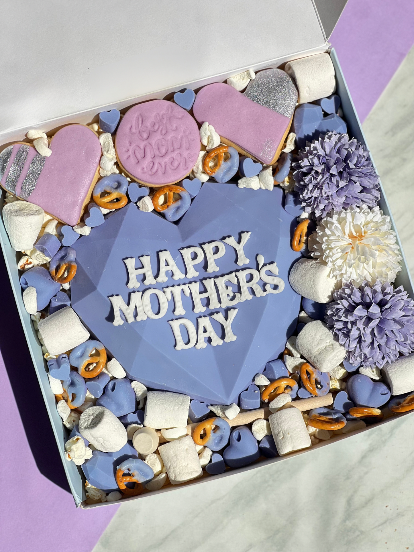 Breakable Chocolate Heart Box