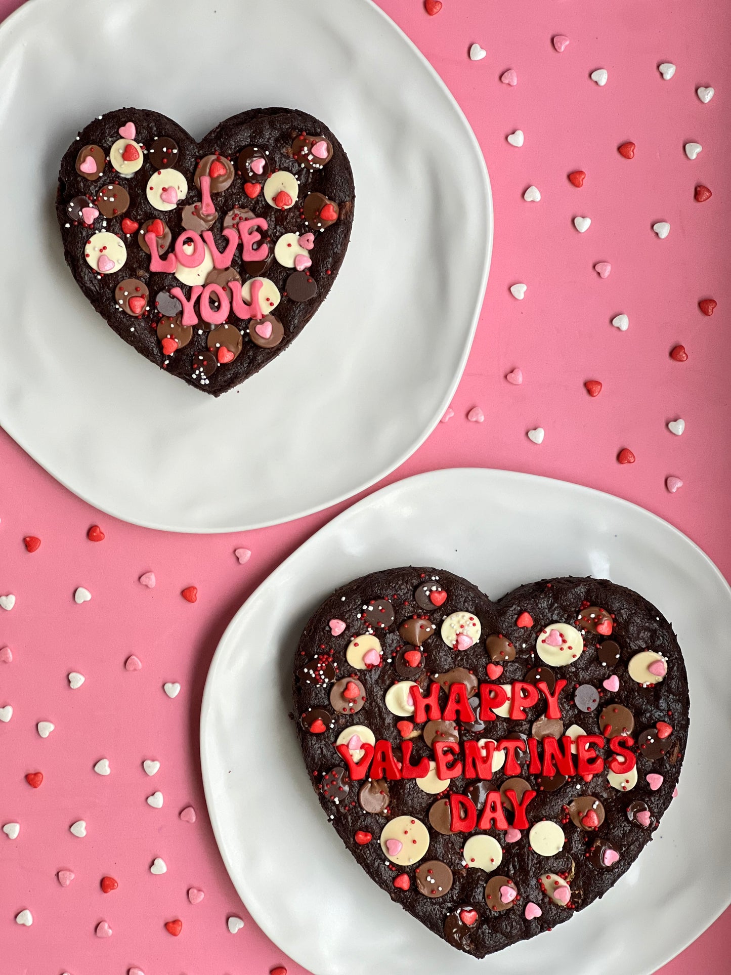 Heart Shaped Cookie Cake