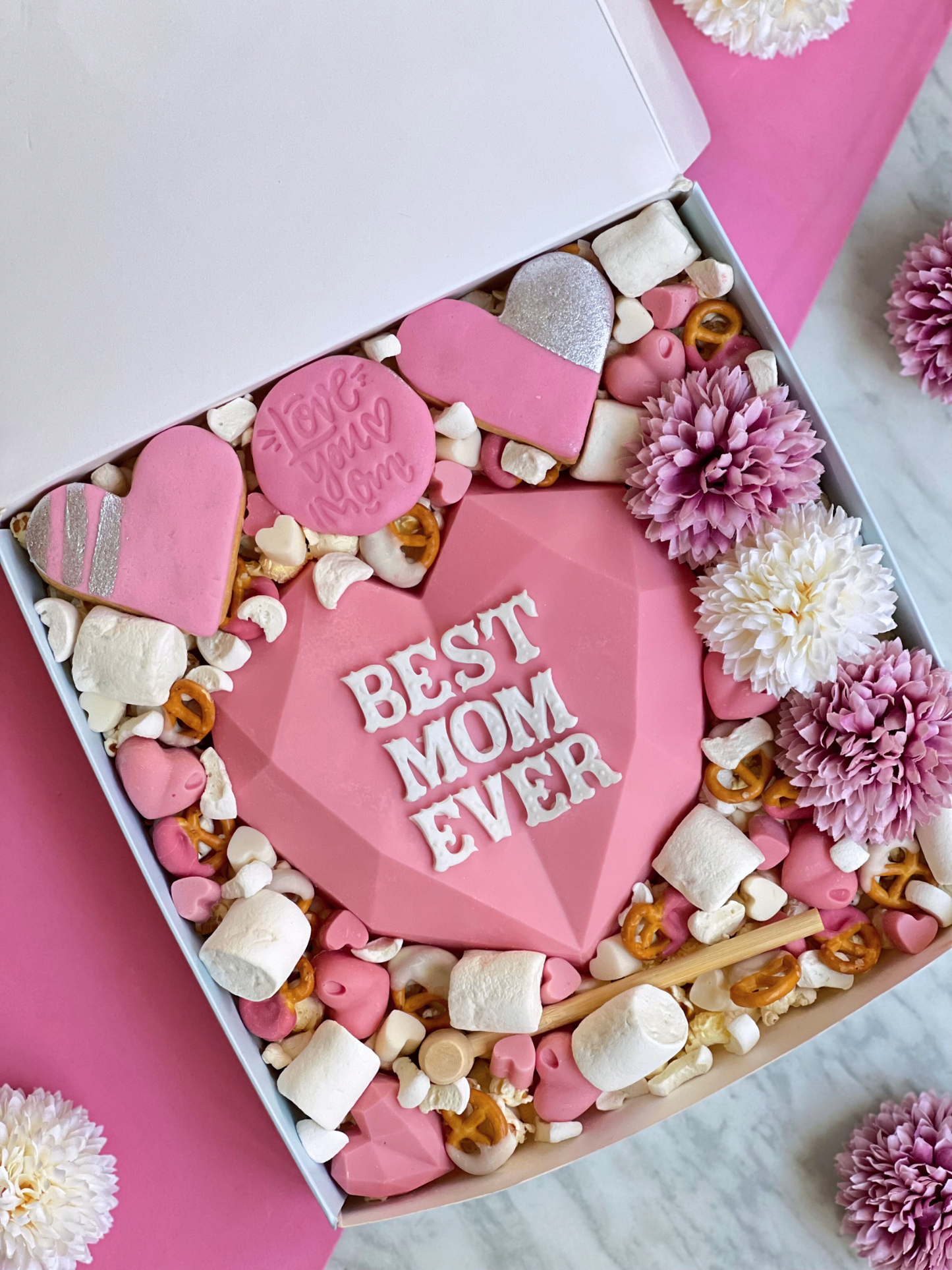 Breakable Chocolate Heart Box