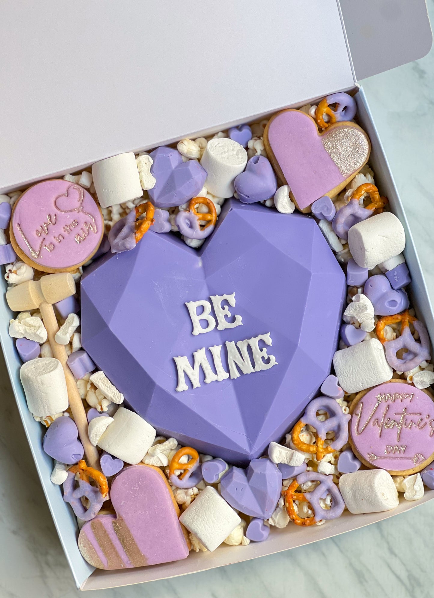 Breakable Chocolate Heart Box