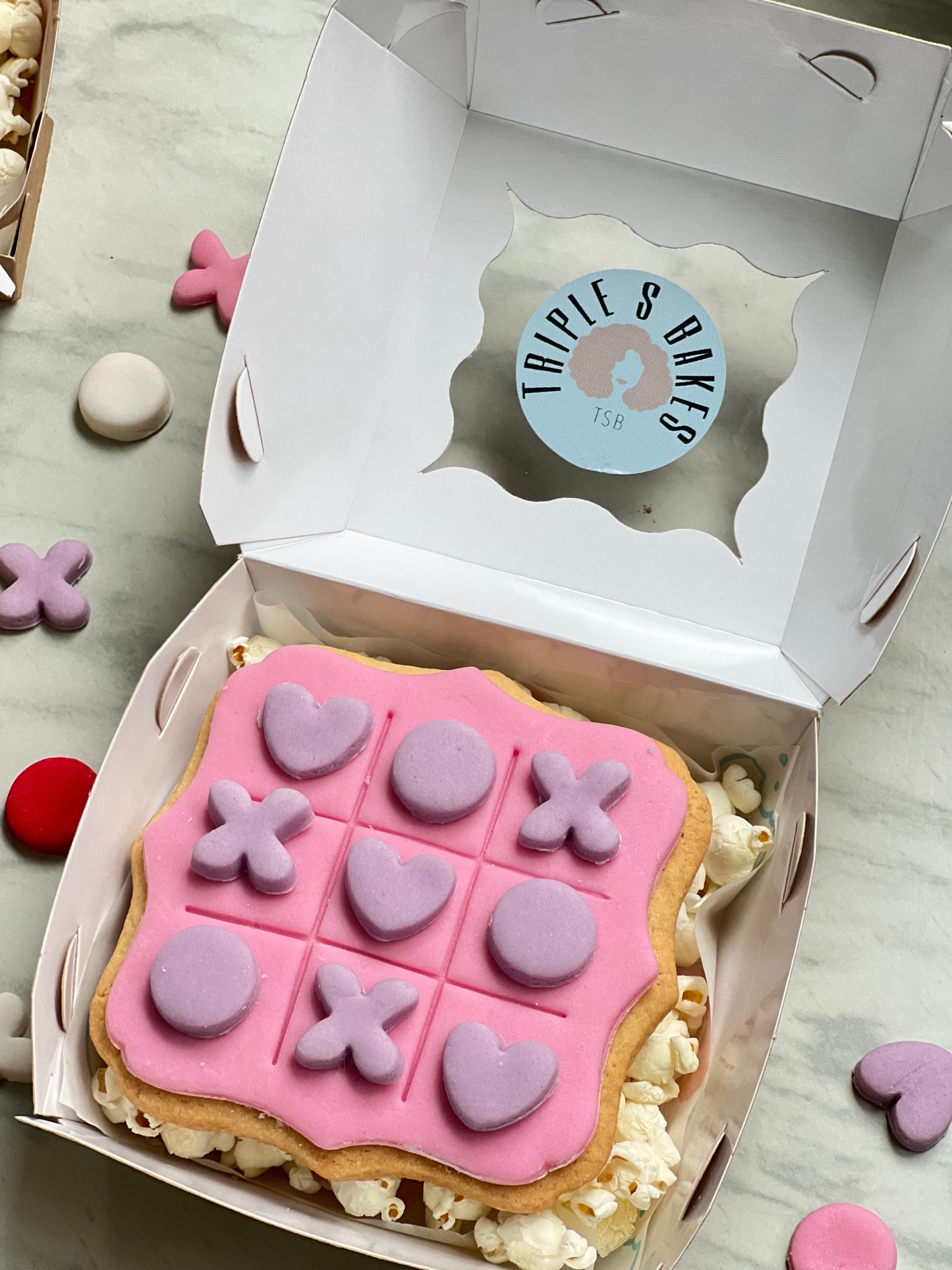 Tic Tac Toe Cookie