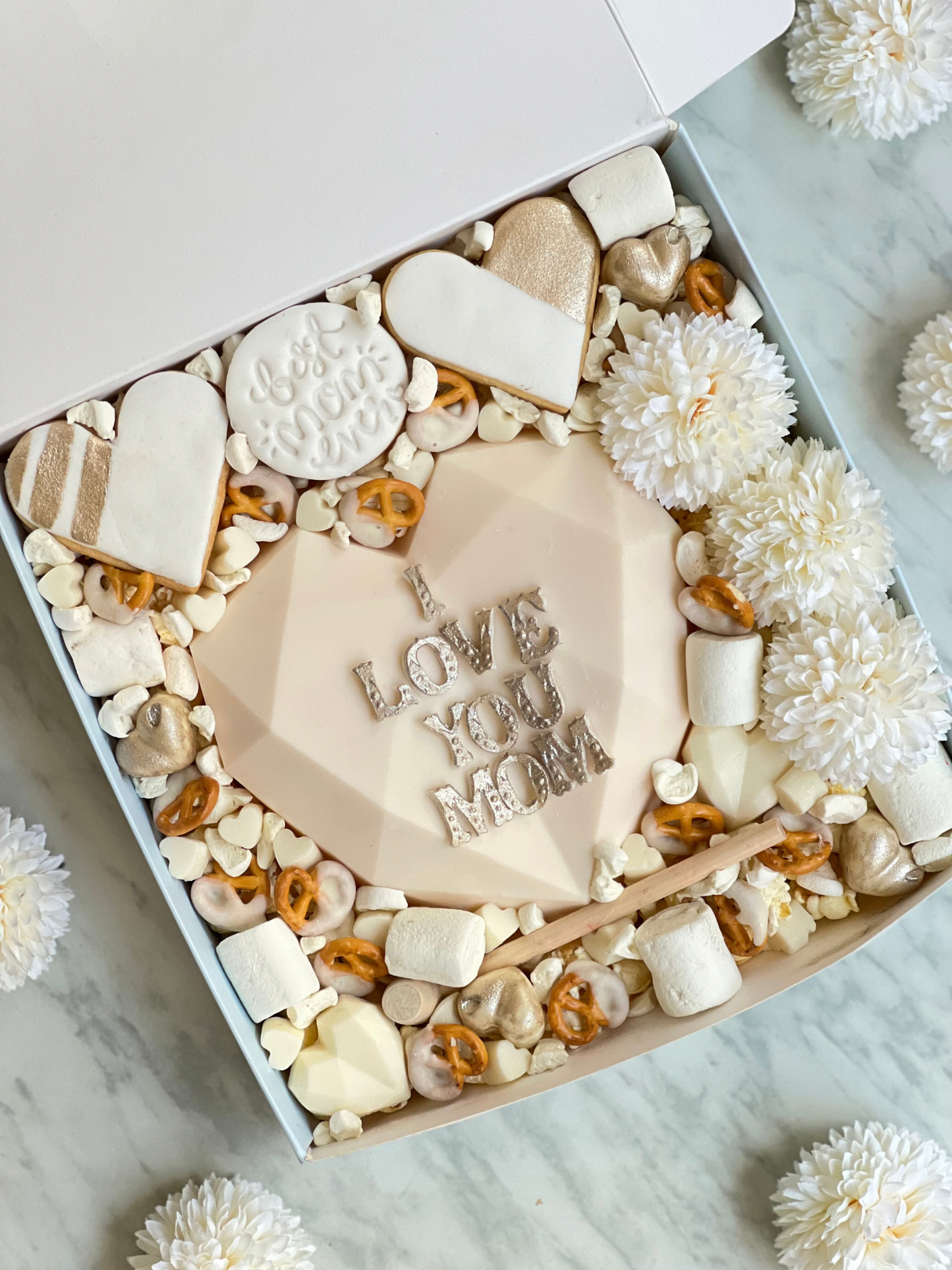Breakable Chocolate Heart Box