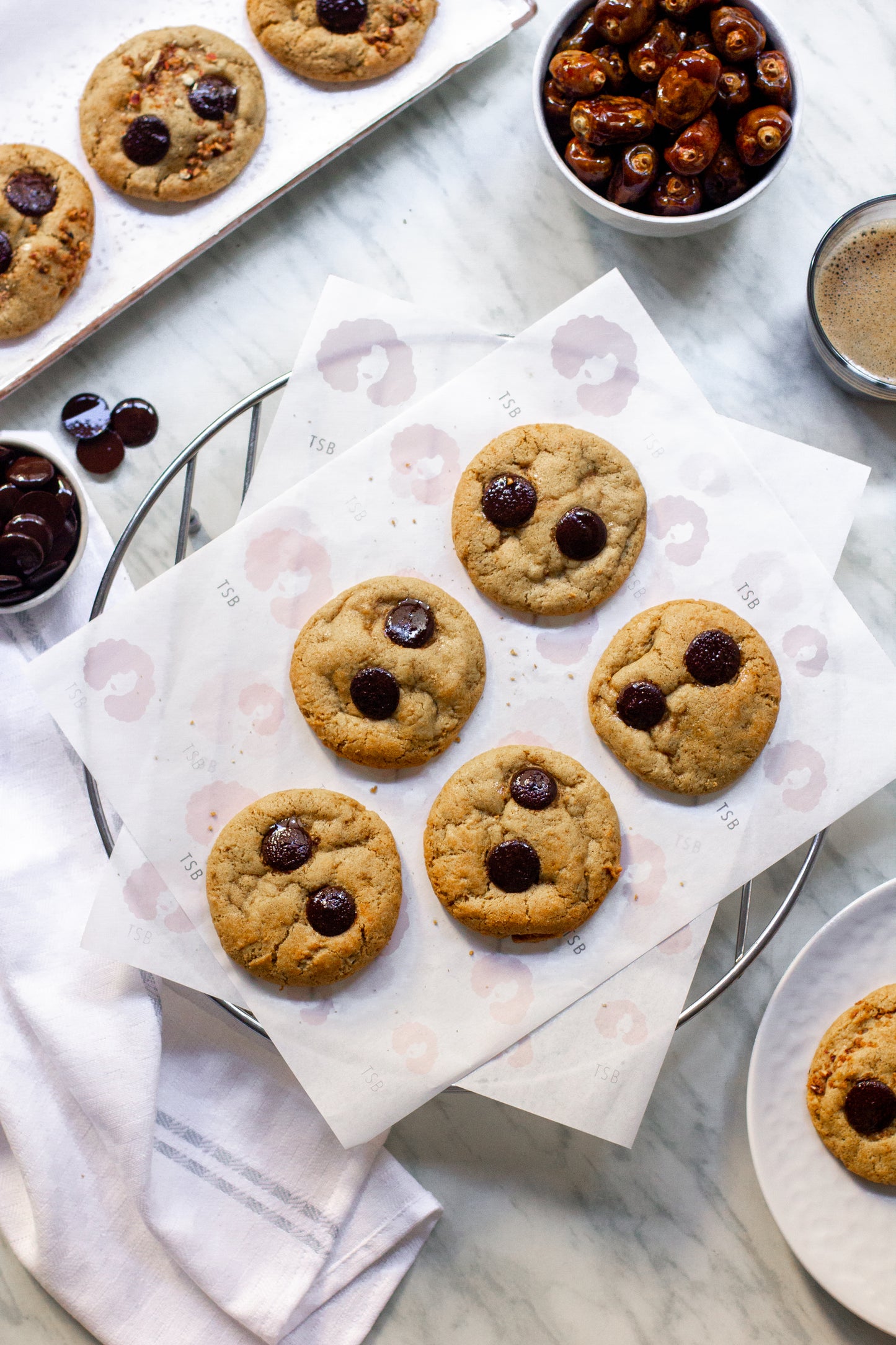 Dark Date Cookies