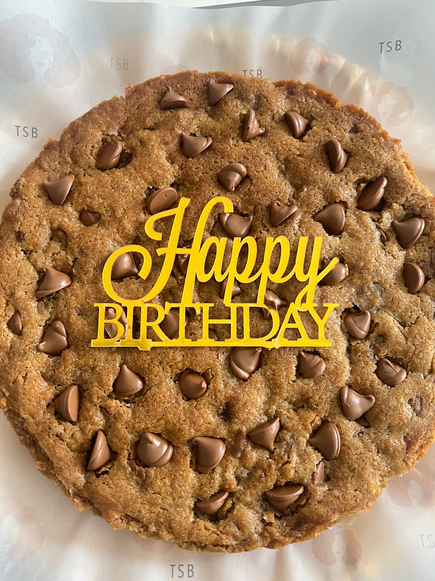Round Cookie Cake