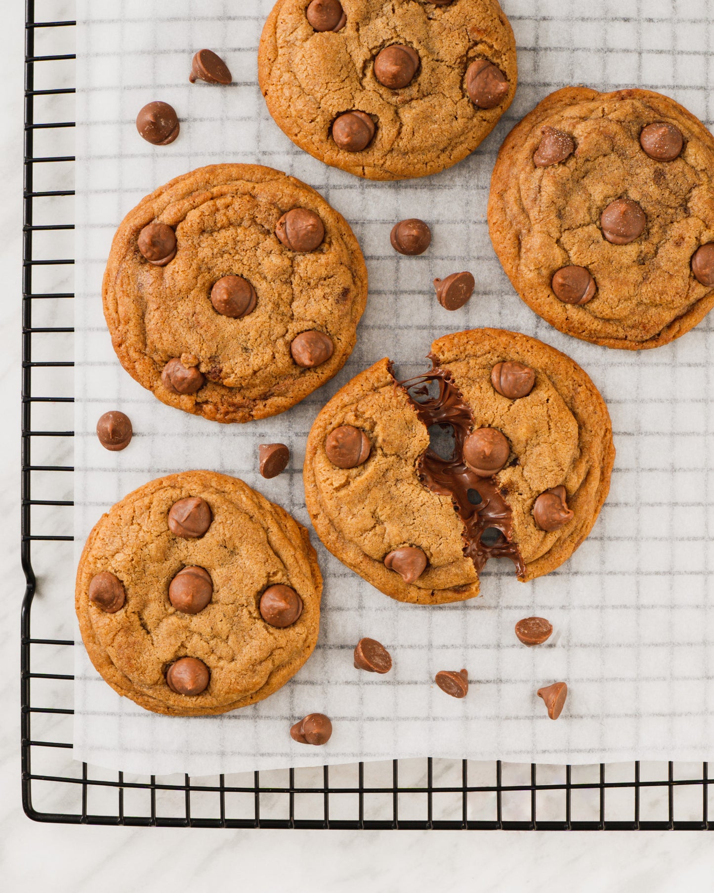 Nutella Chunk Cookies