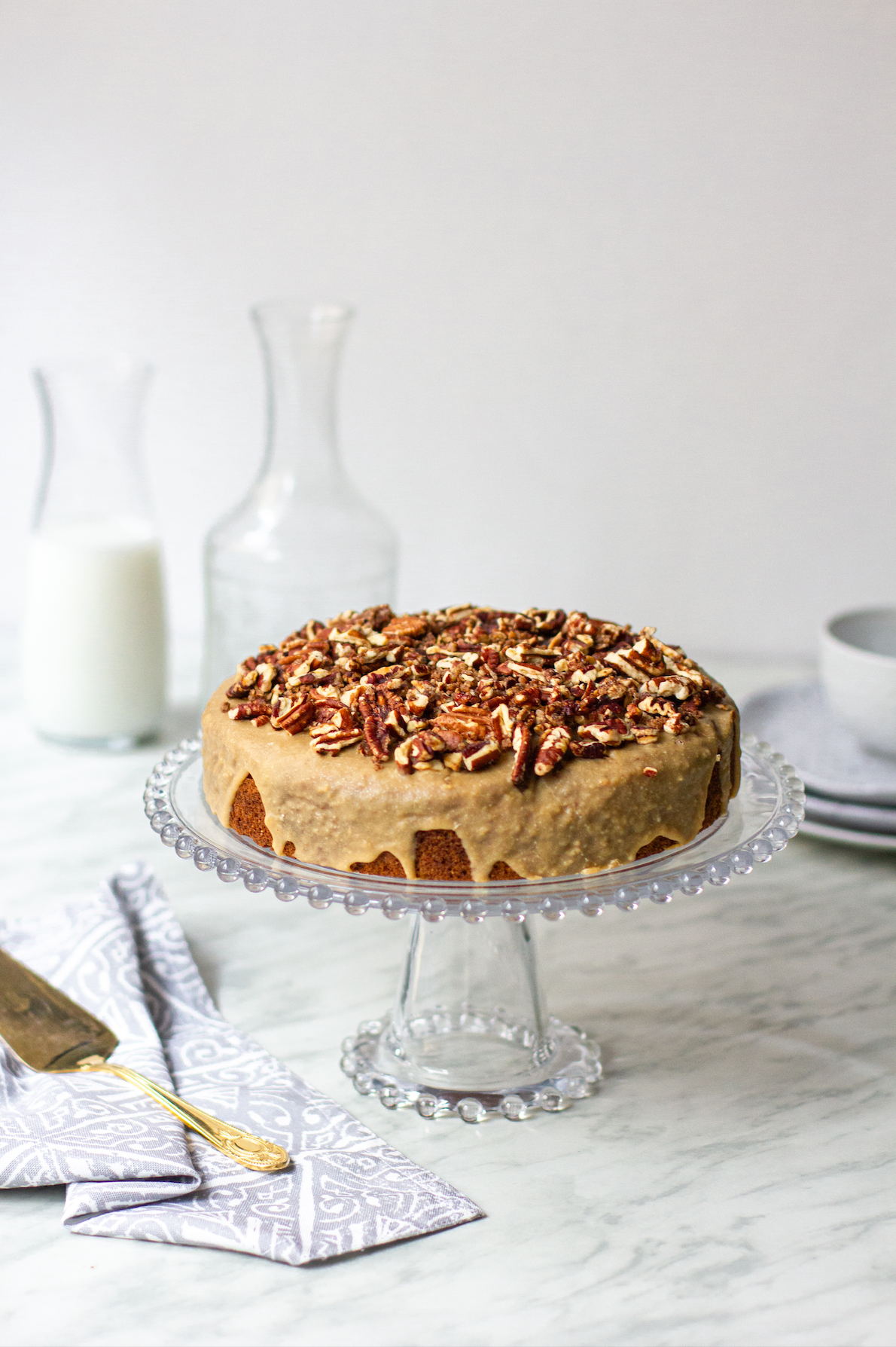 Sweet Potato Toffee Cake