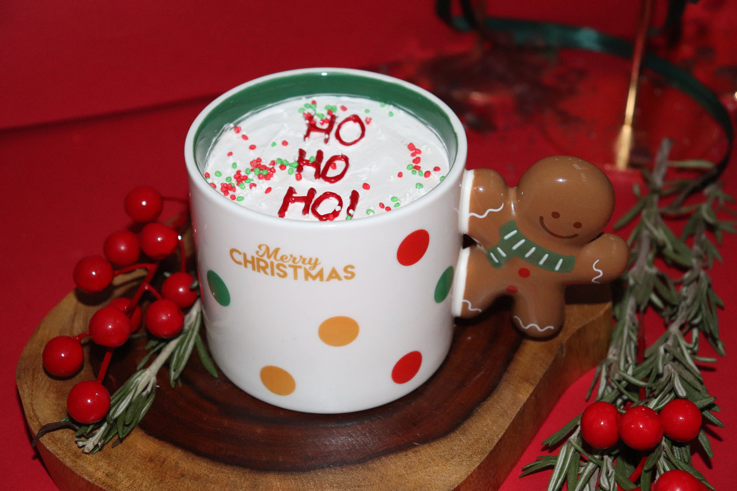 Christmas Mug Cake