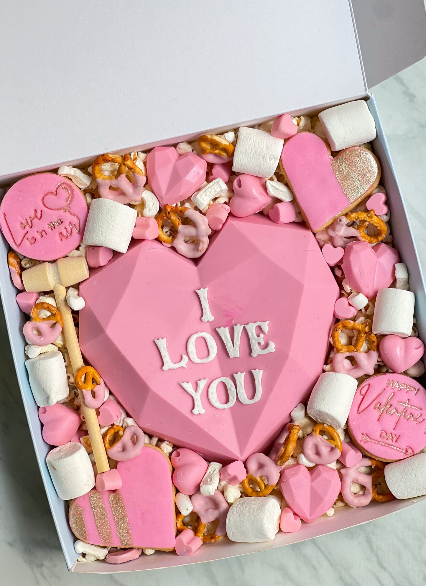 Breakable Chocolate Heart Box